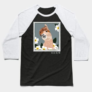 Vicuna Guanaco Llama Breeder Alpaca Baseball T-Shirt